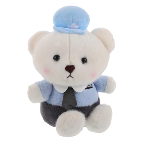 Hemobllo Plüsch Polizeibär für Weiches Kuscheltier für Geburtstage Fördert Kreativität und Sicheres Schlafen Perfekter Begleiter für Fantasievolles von Hemobllo