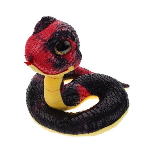 Hemobllo Plüschschlange Snake-modeled Plush Für Dekoration Rollenspiele Stofftier Für Halloween Anlässe Interaktives Lernspielzeug von Hemobllo
