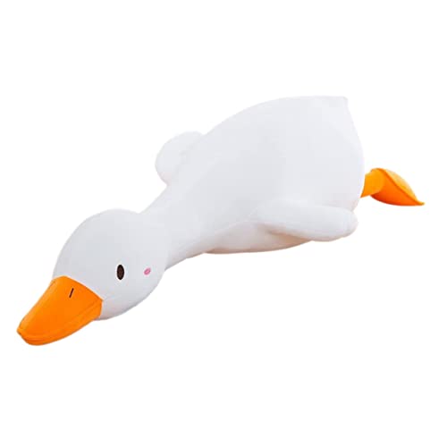 Hemobllo Plüschspielzeug Duck Puppe Kuscheltier Puppe für Cartoon- entzückender Zeichentrickfilm simulierter Schmuck Kissen Daunen Baumwolle Weiß Hemobllo Plüschspielzeug Duck Puppe Kuscheltier Puppe für Cartoon- entzückender Zeichentrickfilm simulierter Schmuck Kissen Daunen Baumwolle Weiß von Hemobllo