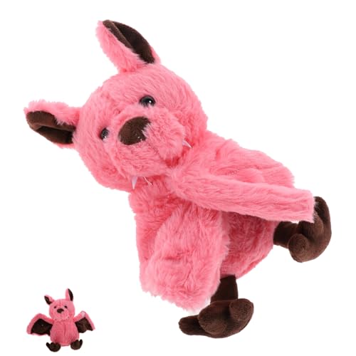 Hemobllo Plüschspielzeugpuppe Kuscheltiere für Mädchen Fledermaus-Kuscheltiere ausgestopftes Tier Stofftier Fledermaus kleine Fledermaus ausgestopfte Tiere PP Baumwolle Rosa Hemobllo Plüschspielzeugpuppe Kuscheltiere für Mädchen Fledermaus-Kuscheltiere ausgestopftes Tier Stofftier Fledermaus kleine Fledermaus ausgestopfte Tiere PP Baumwolle Rosa von Hemobllo