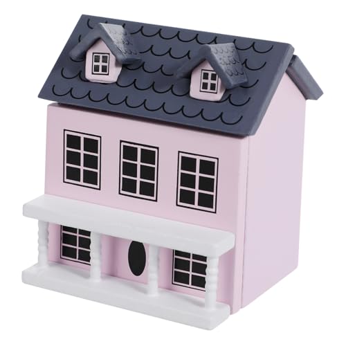 Hemobllo Puppenhaus mit Süßem Design für DIY Projekte und Mini Garten Perfektes für Freunde und Familie Handwerkskunst Hemobllo Puppenhaus mit Süßem Design für DIY Projekte und Mini Garten Perfektes für Freunde und Familie Handwerkskunst von Hemobllo