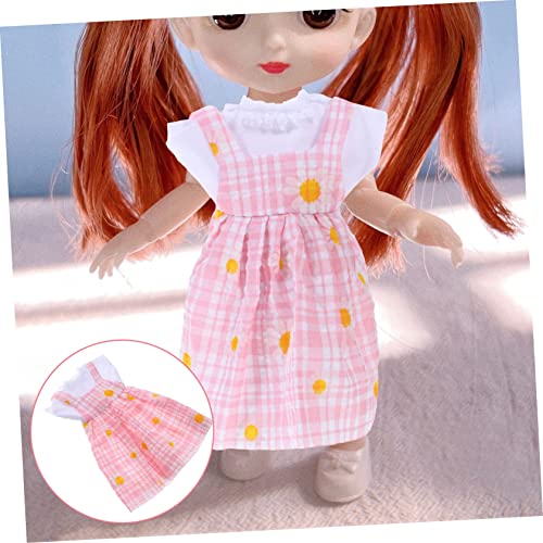Hemobllo Puppenkleidung Mädchen Wiederverwendbares Puppenkleid Strapazierfähiges Puppenkostüm Zartes Design Leicht Auszuziehen Fördert Fantasie und Frühkindliche Bildung Hemobllo Puppenkleidung Mädchen Wiederverwendbares Puppenkleid Strapazierfähiges Puppenkostüm Zartes Design Leicht Auszuziehen Fördert Fantasie und Frühkindliche Bildung von Hemobllo