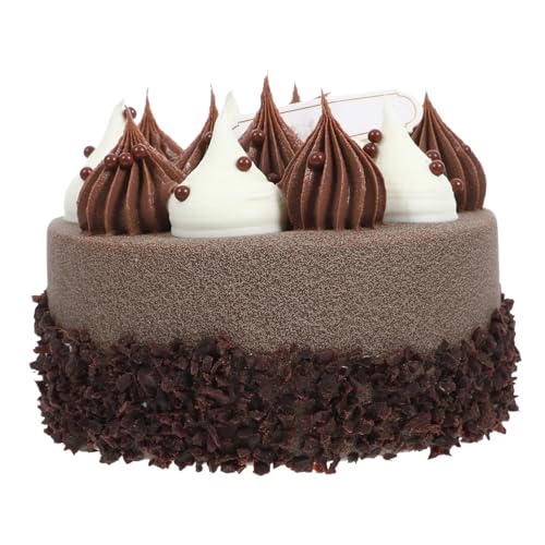 Hemobllo Realistisches Kuchenmodell aus Langlebigem PVC Detailgetreue Fake Cake Deko für Zuhause Konditorei Fotoshooting und Festlichkeiten Vielseitig als Schaufenster und Partydekoration von Hemobllo