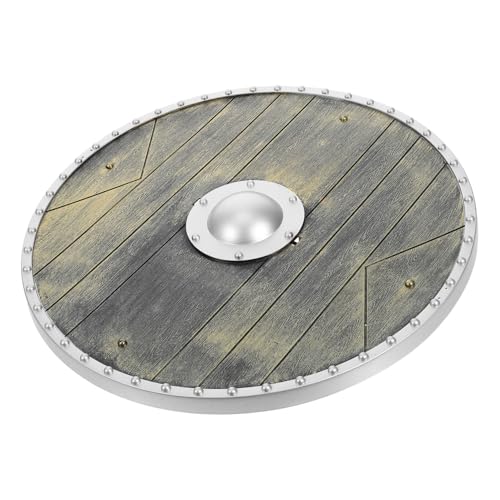 Hemobllo Römerschild Kunststoff Piratenschild Kinderkostüm Prop Echt Wirkendes Mittelalterliches Schild für Halloween Cosplay Bühnenauftritte und Rollenspiele Hemobllo Römerschild Kunststoff Piratenschild Kinderkostüm Prop Echt Wirkendes Mittelalterliches Schild für Halloween Cosplay Bühnenauftritte und Rollenspiele von Hemobllo