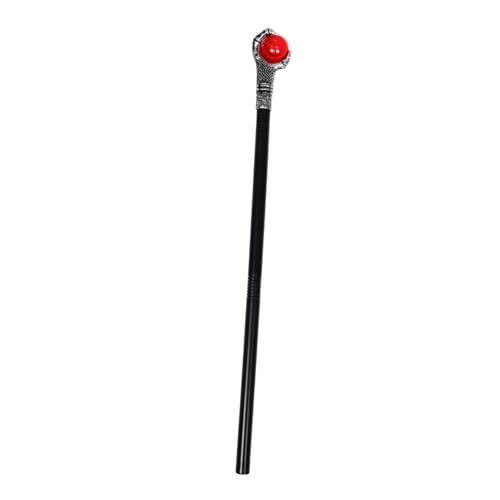 Hemobllo Royal Halloween Gehstock mit Krallen Design und Kugelgriff Leichter Verkleidungsstab für Erwachsene Festliches Accessoire für Kostüm und Theaterpartys von Hemobllo