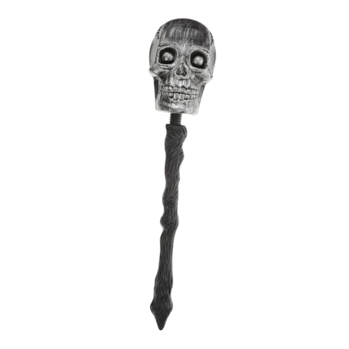 Hemobllo Schädel für Halloween Cosplay Lustiges Zubehör für Kreative Fotografie Stabilem für Partys Bühnenaufführungen Silberfarben Hemobllo Schädel für Halloween Cosplay Lustiges Zubehör für Kreative Fotografie Stabilem für Partys Bühnenaufführungen Silberfarben von Hemobllo