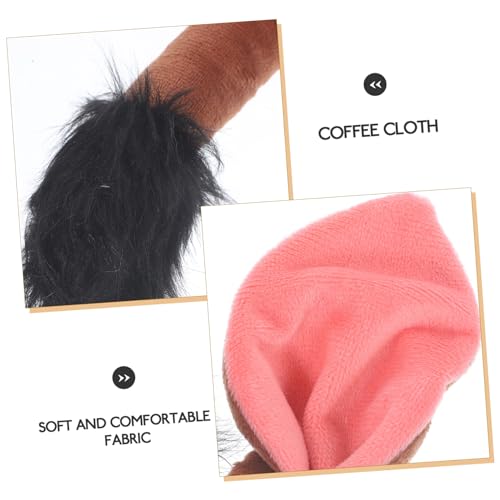 Hemobllo Schwein Kostüm Teilig mit Schwein Ohren Haarreif Fliege Handschuhe und Nasen Accessoire für Karneval Halloween Geburtstagsparty und Weihnachtsfeier von Hemobllo