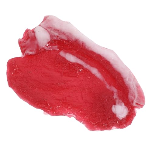 Hemobllo Schweinefleisch-Modell Falsches Fleisch Realistisches Fleisch Künstliches Fleisch Dekoratives Kunstfleisch Simulationsfutter Gefälschtes Fleisch-lebensmittelmodell PVC Hemobllo Schweinefleisch-Modell Falsches Fleisch Realistisches Fleisch Künstliches Fleisch Dekoratives Kunstfleisch Simulationsfutter Gefälschtes Fleisch-lebensmittelmodell PVC von Hemobllo