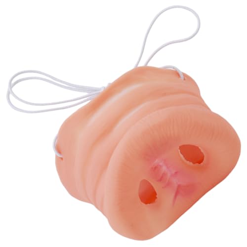 Hemobllo Schweinenase Kostüm Requisite für Halloween und Mottopartys Realistische Simulation der Schweinenase Cosplay und Tierische Themenveranstaltungen von Hemobllo