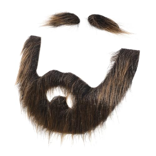Hemobllo Selbstklebender Piratenbart Schwarz Gold Fake und Augenbrauen für Halloween Kostüm Party Cosplay Foto Requisiten Hautfreundlich und für Erwachsene Hemobllo Selbstklebender Piratenbart Schwarz Gold Fake und Augenbrauen für Halloween Kostüm Party Cosplay Foto Requisiten Hautfreundlich und für Erwachsene von Hemobllo