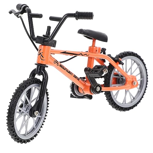Hemobllo Simulationsrad Miniatur Fahrzeugspielzeug Puppe Fahrrad Fahrradmodellspielzeug Mini-fahrradmodell Spielzeugfahrräder Mountainbike-Modell Orange Legierung Hemobllo Simulationsrad Miniatur Fahrzeugspielzeug Puppe Fahrrad Fahrradmodellspielzeug Mini-fahrradmodell Spielzeugfahrräder Mountainbike-Modell Orange Legierung von Hemobllo