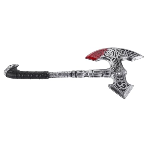 Hemobllo Simulierte Waffenprops gefälschte Axe -Requisite geschmeidige Axtstütze Halloween-Streich-Requisite simulierte gefälschte Filmrequisiten Plastik Silver Hemobllo Simulierte Waffenprops gefälschte Axe -Requisite geschmeidige Axtstütze Halloween-Streich-Requisite simulierte gefälschte Filmrequisiten Plastik Silver von Hemobllo