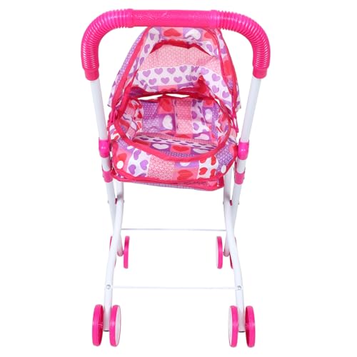 Hemobllo Simulierter Babywagen Kinderspielzeug-Kinderwagen -Kinderwagen für Kleinkinder Kinderwagen für Puppen -Kinderwagen für Eisenrahmen Hemobllo Simulierter Babywagen Kinderspielzeug-Kinderwagen -Kinderwagen für Kleinkinder Kinderwagen für Puppen -Kinderwagen für Eisenrahmen von Hemobllo