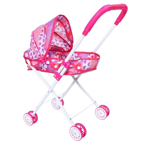 Hemobllo Simulierter Babywagen -Kinderwagen für Kleinkinder Spielzeugauto -Kinderwagen für Kinderwagenspielzeug Puppenwagen Eisenrahmen Hemobllo Simulierter Babywagen -Kinderwagen für Kleinkinder Spielzeugauto -Kinderwagen für Kinderwagenspielzeug Puppenwagen Eisenrahmen von Hemobllo