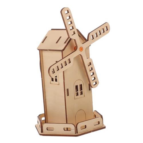 Hemobllo Solar Windmühle Bausatz aus Holz Sicheres DIY Wissenschaftsspielzeug für Kreative Jungen und Mädchen Zuverlässiges Solar Experiment Leicht Tragbar Einfach zu Montieren Hemobllo Solar Windmühle Bausatz aus Holz Sicheres DIY Wissenschaftsspielzeug für Kreative Jungen und Mädchen Zuverlässiges Solar Experiment Leicht Tragbar Einfach zu Montieren von Hemobllo