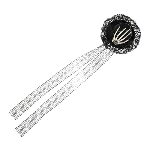 Hemobllo Steampunk Haarspange für Damen Eleganter Gothic Hut für Tea Party Hochzeit Cosplay Vielseitiges Accessoire mit Kreativem Design Verarbeitung Hemobllo Steampunk Haarspange für Damen Eleganter Gothic Hut für Tea Party Hochzeit Cosplay Vielseitiges Accessoire mit Kreativem Design Verarbeitung von Hemobllo