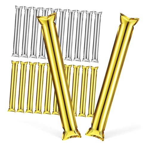 Hemobllo Stück Cheerleading Sticks Zum Aufblasen Donnerstäbe Fußball Anfeuerungsveranstaltungen Für Sportspiele Poms Von Sporting Cheerleading Aufblasbare Krachmacher Sticks Hemobllo Stück Cheerleading Sticks Zum Aufblasen Donnerstäbe Fußball Anfeuerungsveranstaltungen Für Sportspiele Poms Von Sporting Cheerleading Aufblasbare Krachmacher Sticks von Hemobllo