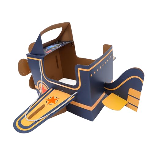 Hemobllo Tragbares DIY Flugzeugspielzeug für Kreatives Pädagogisches Papierflugzeug mit Rotierendem für Drinnen und Draußen Fördert Motorische Fähigkeiten Hemobllo Tragbares DIY Flugzeugspielzeug für Kreatives Pädagogisches Papierflugzeug mit Rotierendem für Drinnen und Draußen Fördert Motorische Fähigkeiten von Hemobllo