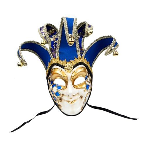 Hemobllo Venezianische Maske für Männer Retro Halloween Kostüm Maske für Maskenball Cosplay Events für Partys Festlichkeiten Hemobllo Venezianische Maske für Männer Retro Halloween Kostüm Maske für Maskenball Cosplay Events für Partys Festlichkeiten von Hemobllo