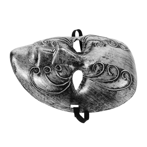 Hemobllo Venezianische Vollgesichtsmaske für Halloween Gruselige Maske im Vintage für Maskenbälle Kostümpartys Themenveranstaltungen Bequemem von Hemobllo
