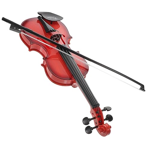 Hemobllo Violine Plastik Sicher Glatt für Anfänger Mädchen Musikalisches Lernspielzeug Pädagogisch Kreativ von Hemobllo