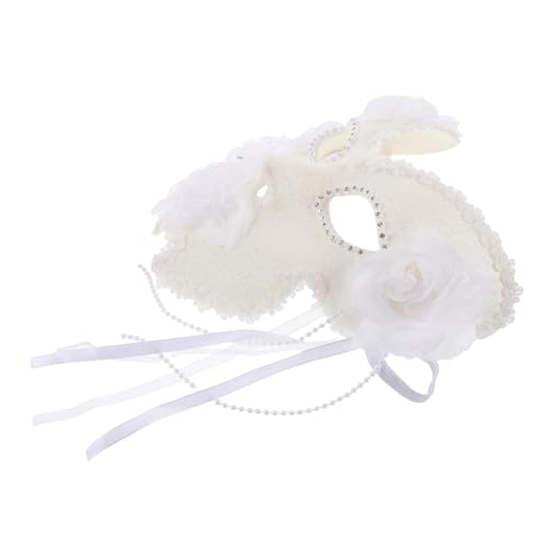 Hemobllo Vollgesicht Venezianische Maske mit Spitze Maskerade Maske für Männer Frauen für Karneval Maskenball Themenpartys Bequemes Material Zeitlose von Hemobllo