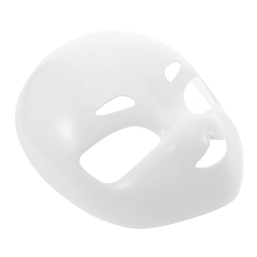 Hemobllo Vollkopf Halloween Maske Weiß Realistische Gesichtsmaske mit Aufwändiger Handwerkskunst für Cosplay Kostümpartys Langlebig Detailgetreu für Damen Herren Hemobllo Vollkopf Halloween Maske Weiß Realistische Gesichtsmaske mit Aufwändiger Handwerkskunst für Cosplay Kostümpartys Langlebig Detailgetreu für Damen Herren von Hemobllo