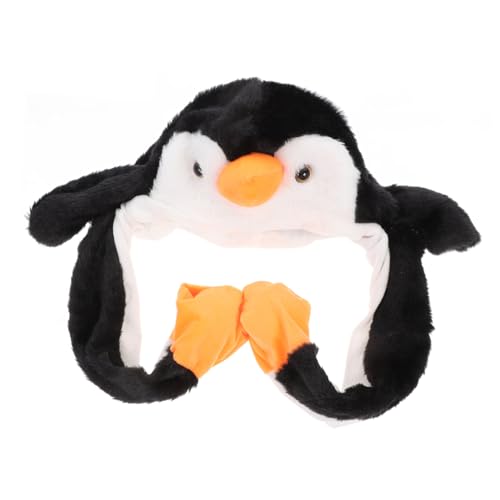 Hemobllo Wackelohren Pinguin Mütze Plüsch Wintermütze Kreatives Tierhut Partydekorationen Karneval Kostümaccessoire für Erwachsene Hemobllo Wackelohren Pinguin Mütze Plüsch Wintermütze Kreatives Tierhut Partydekorationen Karneval Kostümaccessoire für Erwachsene von Hemobllo