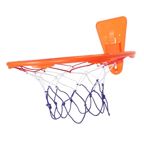 Hemobllo Wandmontierter Stiller Basketballkorb Indoor Basketballständer ohne Bohren für Erwachsene Sicheres und Langlebiges Kunststoffdesign von Hemobllo