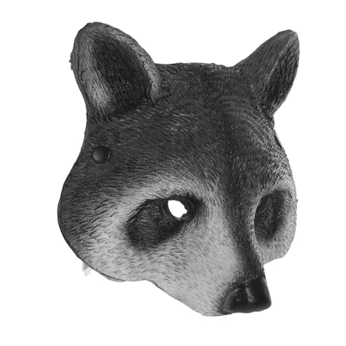 Hemobllo Waschbärmaske für Halloween Lebensechtes Design Atmungsaktive Kostümmaske für Maskeraden Kostümpartys Tiermaske im Japanischen Unverzichtbares Accessoire für Feiern Hemobllo Waschbärmaske für Halloween Lebensechtes Design Atmungsaktive Kostümmaske für Maskeraden Kostümpartys Tiermaske im Japanischen Unverzichtbares Accessoire für Feiern von Hemobllo