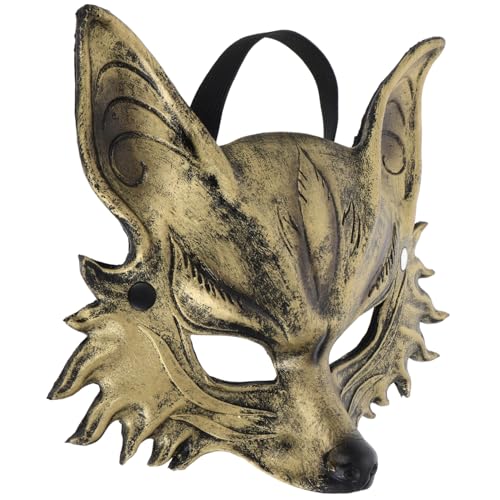 Hemobllo Werwolf Maske Cosplay Wolfsmaske für Halloween Weihnachtsfeiern Realistische Tiermaske mit Einzigartigem Design Vielseitig Einsetzbar für Partys Hemobllo Werwolf Maske Cosplay Wolfsmaske für Halloween Weihnachtsfeiern Realistische Tiermaske mit Einzigartigem Design Vielseitig Einsetzbar für Partys von Hemobllo