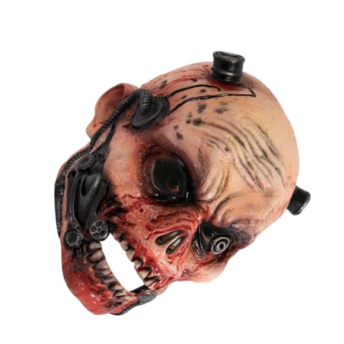 Hemobllo Zombie Horrormaske Zombie-Kopf-Stütze lustige Halloween-Masken Halloween-Teufelsmaske realistische Halloween-Maske gruselige Masken für Sensenmann-Maske RP Hemobllo Zombie Horrormaske Zombie-Kopf-Stütze lustige Halloween-Masken Halloween-Teufelsmaske realistische Halloween-Maske gruselige Masken für Sensenmann-Maske RP von Hemobllo