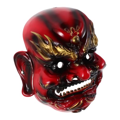 Hemobllo der Vermögensmaske Halloween-Teufelsmaske gruselige Masken Kostüm gruselige Monstermaske Cosplay -Masken Maskerade Realistische Gesichtsmaske Harz rot Hemobllo der Vermögensmaske Halloween-Teufelsmaske gruselige Masken Kostüm gruselige Monstermaske Cosplay -Masken Maskerade Realistische Gesichtsmaske Harz rot von Hemobllo
