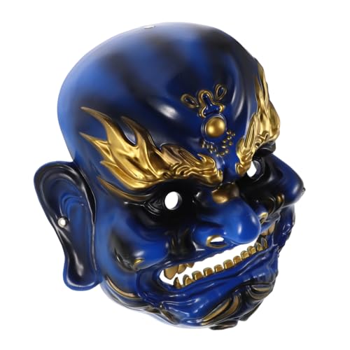 Hemobllo der Vermögensmaske realistische Kopfbedeckung Cosplay-Maske beängstigende Filmmaske Cosplay -Masken Maskerade lustige Halloween-Masken Dämonenmaske Harz Blue Hemobllo der Vermögensmaske realistische Kopfbedeckung Cosplay-Maske beängstigende Filmmaske Cosplay -Masken Maskerade lustige Halloween-Masken Dämonenmaske Harz Blue von Hemobllo