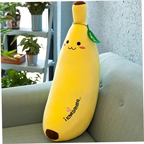 Hemore Bananengefüllte Spielzeug, kreatives Plüsch Bananenkissen -Cartoon -Stoffspielzeug Kissen Puppe weiches fruchtförmige Umarmung Kissen für Kinder Geburtstagszeitbüro. Hemore Bananengefüllte Spielzeug, kreatives Plüsch Bananenkissen -Cartoon -Stoffspielzeug Kissen Puppe weiches fruchtförmige Umarmung Kissen für Kinder Geburtstagszeitbüro. von Hemore