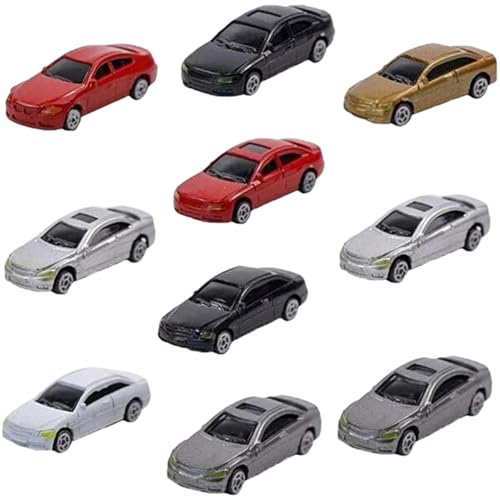Hemore Mini -Autos, 10pcs 7inch 1:87 Sandtischwagenmodelle, Park -Szenen -Straßenlayout -Fahrzeuge, kleine Spielzeugautos für Sandtischlandschaftsdekorationen Hemore Mini -Autos, 10pcs 7inch 1:87 Sandtischwagenmodelle, Park -Szenen -Straßenlayout -Fahrzeuge, kleine Spielzeugautos für Sandtischlandschaftsdekorationen von Hemore