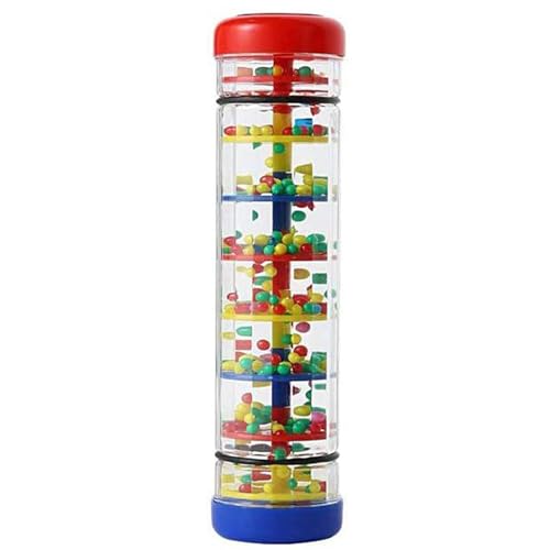 Hemore Regenstock Babyspielzeug, 8 -Zoll -Baby -Regenmacherspielzeug, Niederschlagsrasselröhre, Regenstift -Shakerspielzeug, Regenmacherspielzeug für Babys Hemore Regenstock Babyspielzeug, 8 -Zoll -Baby -Regenmacherspielzeug, Niederschlagsrasselröhre, Regenstift -Shakerspielzeug, Regenmacherspielzeug für Babys von Hemore