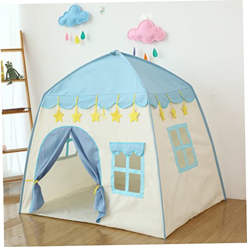 Prinzessin Castle Kinder Spielen Zelt großes Fairy Playhouse 51.18x39.37x51, 18 Zoll Tipi Zelt für Kinder Geburtstagsgeschenk für Mädchen Blau, TEIPEE für, Fairy Playhouse Prinzessin Castle Kinder Spielen Zelt großes Fairy Playhouse 51.18x39.37x51, 18 Zoll Tipi Zelt für Kinder Geburtstagsgeschenk für Mädchen Blau, TEIPEE für, Fairy Playhouse von Hemore