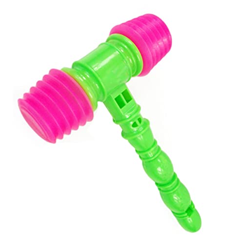 Quietschendes Hammerspielzeug, 25 cm Plastik -Percussion klingender Hammer, Kids 'Quietschhammer für Jungen Mädchen (zufällige Farbe) von Hemore
