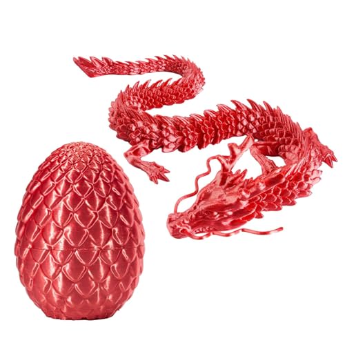 Drachenei mit Drache, Gedruckter Drache im Ei, Printed Dragon Spielzeug im Ei, Flexible Gedruckte Dracheneier Geschenk für Jungen, Mädchen Drachenei mit Drache, Gedruckter Drache im Ei, Printed Dragon Spielzeug im Ei, Flexible Gedruckte Dracheneier Geschenk für Jungen, Mädchen von Hemousy