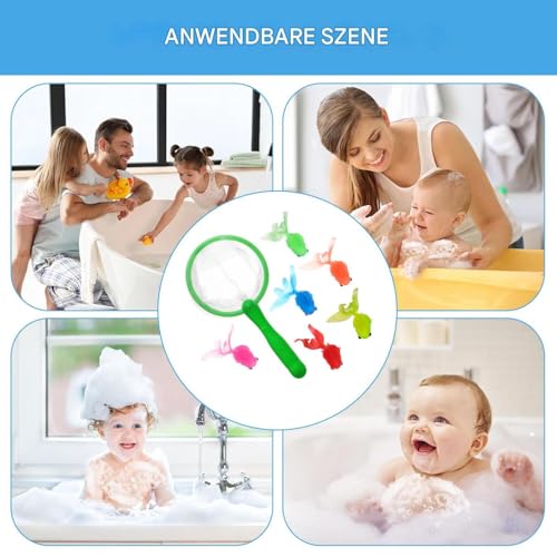 Hemousy Badewanne Fischereispielzeug, Fischereispielzeug - Badewanne Fischereinetzspielzeug,Schwimmender Tierfisch fangen Spiel für Sommer kleine Mädchen im Schwimmbad fangen Hemousy Badewanne Fischereispielzeug, Fischereispielzeug - Badewanne Fischereinetzspielzeug,Schwimmender Tierfisch fangen Spiel für Sommer kleine Mädchen im Schwimmbad fangen von Hemousy