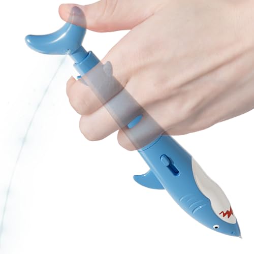 Hemousy Wasserspritzspielzeug - Lustiger Wasser-Sprühstift,Streichspielzeug In Hai-Form Für Büro Erwachsene Schule Kinder Partyspaß Hemousy Wasserspritzspielzeug - Lustiger Wasser-Sprühstift,Streichspielzeug In Hai-Form Für Büro Erwachsene Schule Kinder Partyspaß von Hemousy