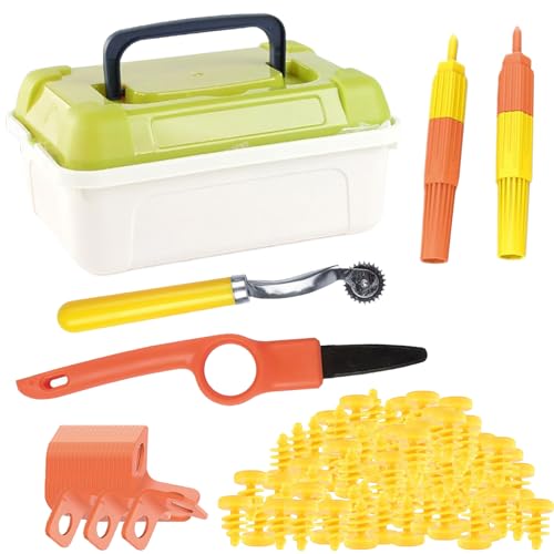 Hemousy Werkzeuge Für Kinder,Kinder Baukasten Mit Schneideroller Und Rädeler - Lernspielzeug Bastelset für Vorschule Kindergarten Zuhause Homeschool Reisen Hemousy Werkzeuge Für Kinder,Kinder Baukasten Mit Schneideroller Und Rädeler - Lernspielzeug Bastelset für Vorschule Kindergarten Zuhause Homeschool Reisen von Hemousy