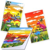 Dinosaurier Notizblock, Mitgebsel für Dinoparty Kinder, 1 Stück, 20 Seiten Dinosaurier Notizblock, Mitgebsel für Dinoparty Kinder, 1 Stück, 20 Seiten von Henbrandt Ltd
