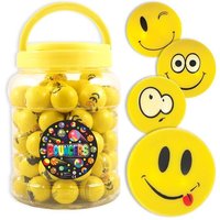 Flummis "Emoji", Grosspack, 70 Stück Flummis "Emoji", Grosspack, 70 Stück von Henbrandt Ltd
