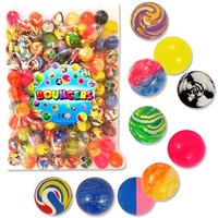 Großpack Bunte Flummis 100 Stk, 33mm Großpack Bunte Flummis 100 Stk, 33mm von Henbrandt Ltd