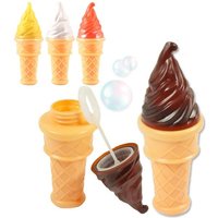 Seifenblasen "Eistüte" 1 Stk, 59ml, cooles Mitgebsel fürs Sommerfest Seifenblasen "Eistüte" 1 Stk, 59ml, cooles Mitgebsel fürs Sommerfest von Henbrandt Ltd