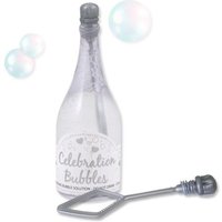 Seifenblasen "Kleine Sektflasche", 1 Stk, 9cm, 32ml, silber Seifenblasen "Kleine Sektflasche", 1 Stk, 9cm, 32ml, silber von Henbrandt Ltd