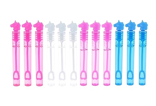 12Pc 10.5Cm Unicorn Bubble Tubes 12Pc 10.5Cm Unicorn Bubble Tubes von Henbrandt