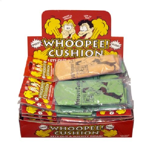 Henbrandt 24 x Small Whoopee Cushion - Farting Classic Jokes Collection - Wholesale Box von Henbrandt